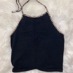 Brandy Melville Cropped Halter Top